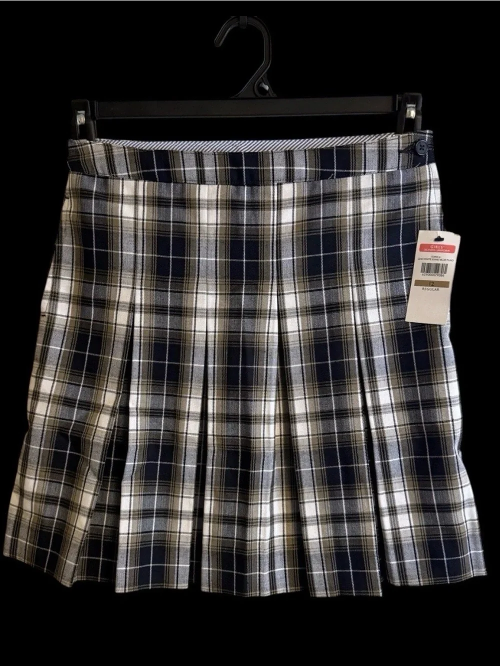 Thommy Hilfiger Dennis Uniform Alexander Plaid Skirt Girls Size 12